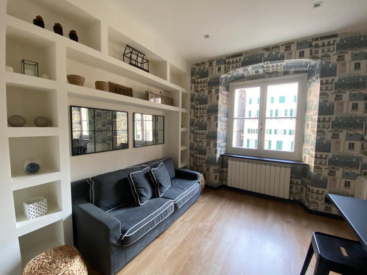 New Apartament In Front Of Genoa Cathedral Bagian luar foto