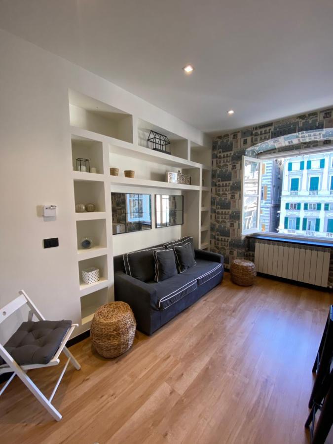 New Apartament In Front Of Genoa Cathedral Bagian luar foto