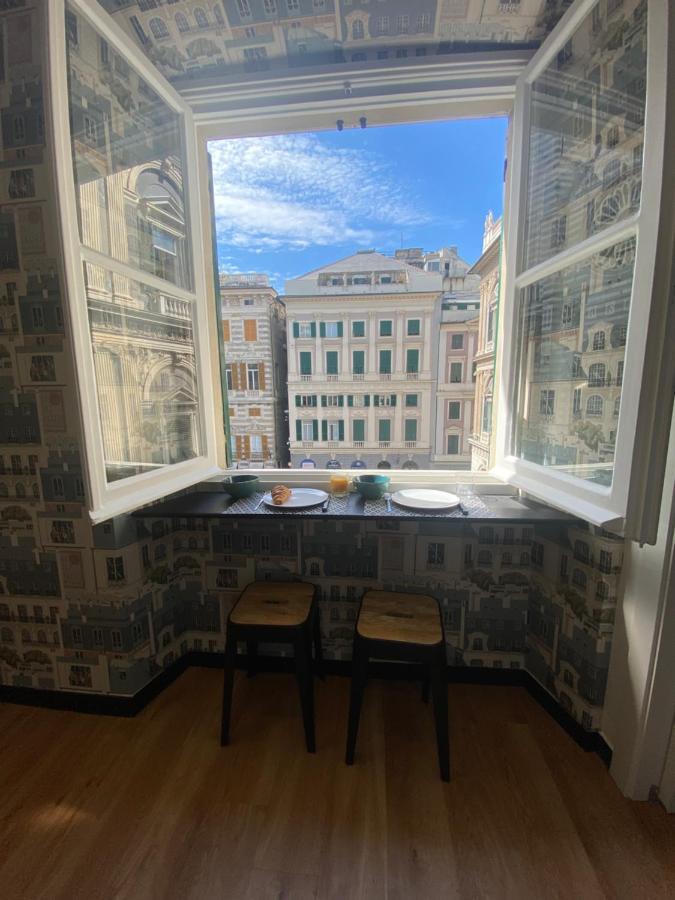 New Apartament In Front Of Genoa Cathedral Bagian luar foto